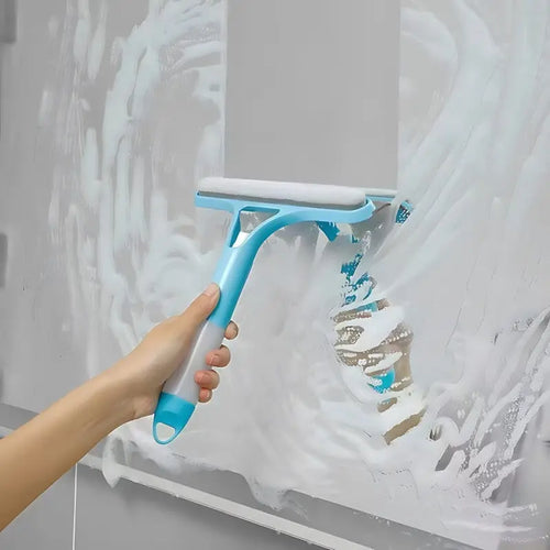 Toilet Room Glass Cleaner - Three-in-one Design. Handheld Water Spray for Window Cleaning Maximus Echo