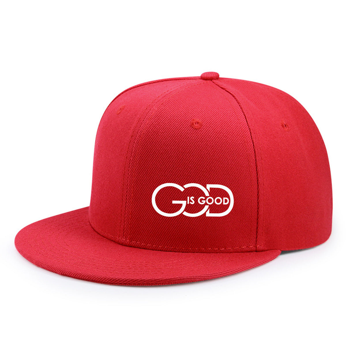 Lightweight Adjustable Unisex| Urban Streetwear Hat with "GOD IS GOOD" Design, 5 Colors (Black/Grey/Green/Navy/Red), Breathable Material - Maximus Echo