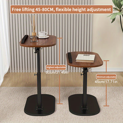 Laptop table, a mobile and adjustable side table/folding table, suitable for home office desks coffee tables and bedside sofas, used in office reception - Maximus Echo