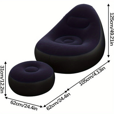 New Generation Of Inflatable sofa with Pedal Comfortable Combination Maximus Echo