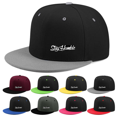 Hat washed Flat Bill Baseball Cap adjustable, unisex Maximus Echo