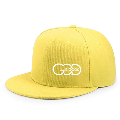 Lightweight Adjustable Unisex| Urban Streetwear Hat with "GOD IS GOOD" Design, 5 Colors (Black/Grey/Green/Navy/Red), Breathable Material - Maximus Echo