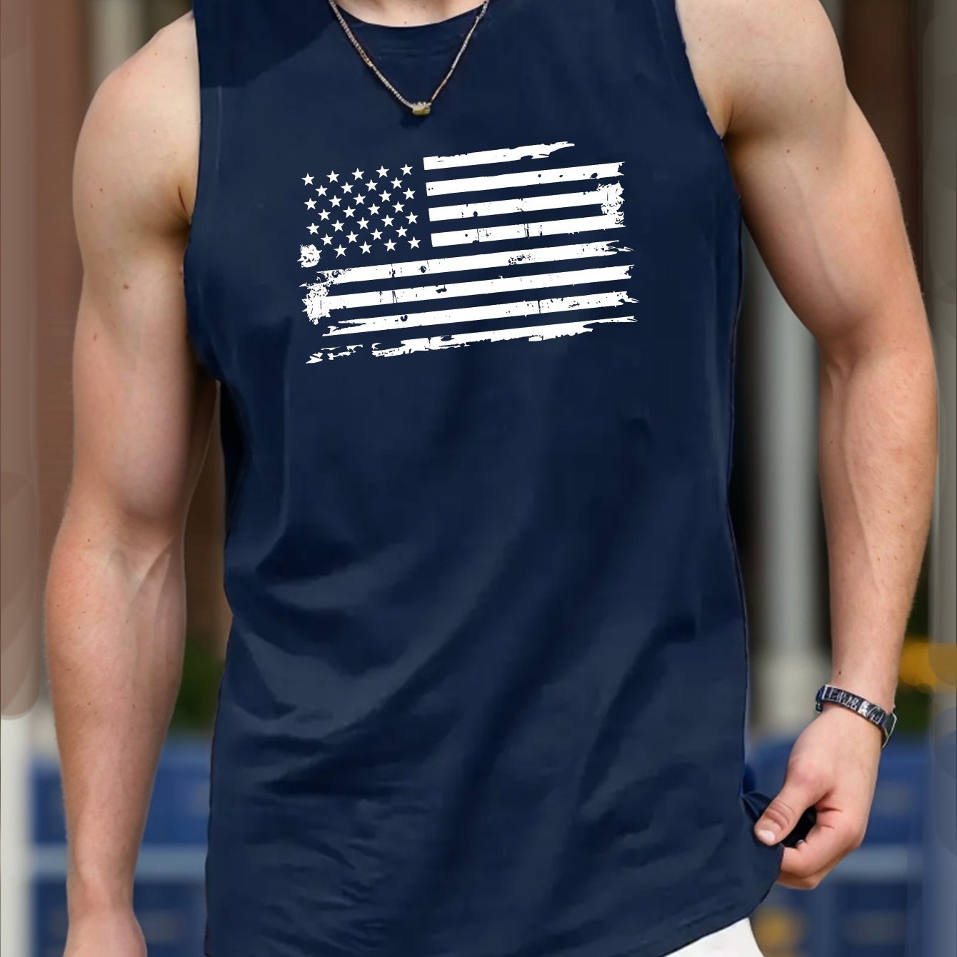 Men'S Vest in Standard Flag Size - Maximus Echo