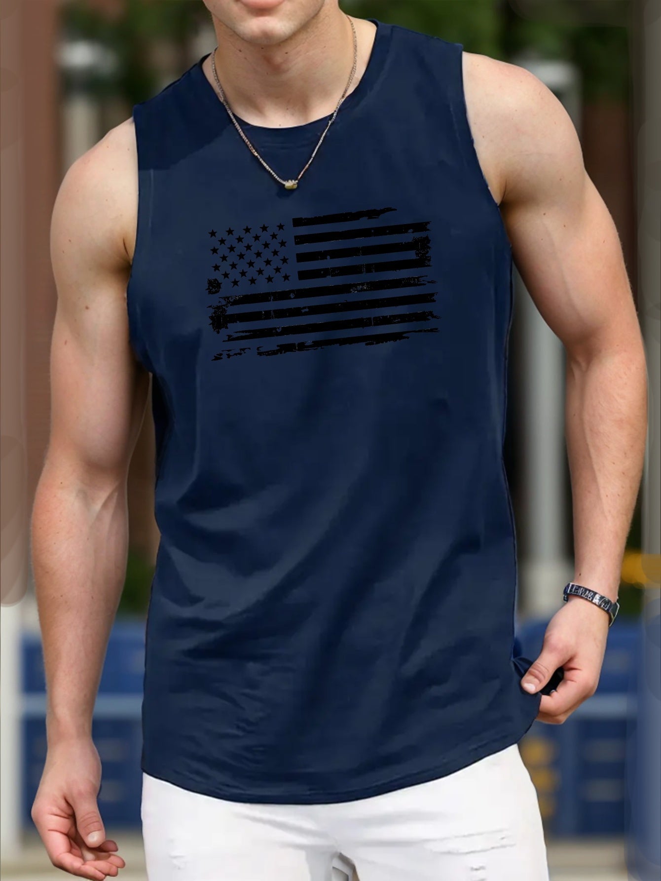Men'S Vest in Standard Flag Size - Maximus Echo