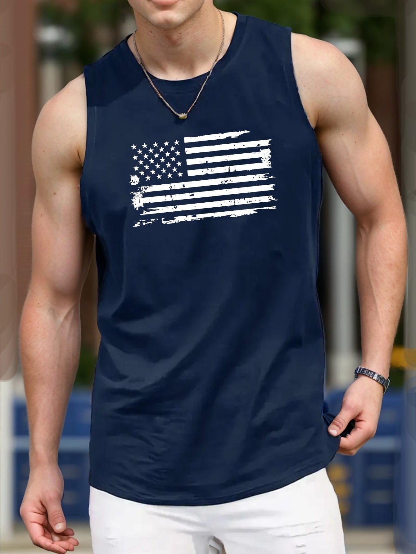 Men'S Vest in Standard Flag Size - Maximus Echo