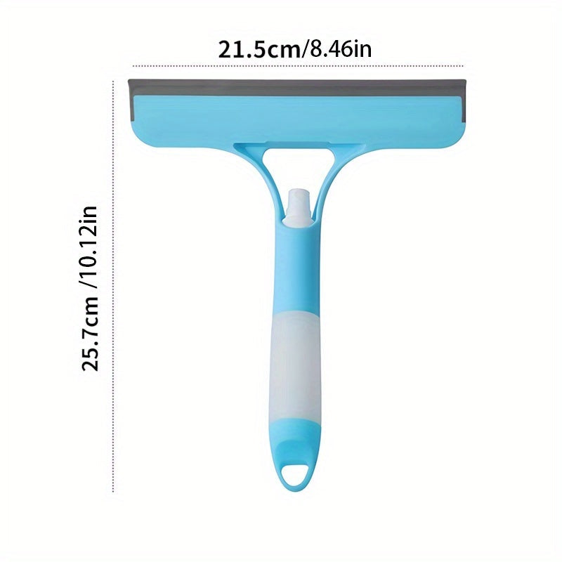 Toilet Room Glass Cleaner - Three-in-one Design. Handheld Water Spray for Window Cleaning Maximus Echo