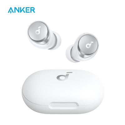 Soundcore by Anker Space A40 Auto-Adjustable Active Noise Cancelling Wireless Earbuds, Reduce Noise by Up to 98, 50H Playtime, Hi-Res Sound, App Customization, Wireless Charge, Comfortable In Ear Design - Maximus Echo