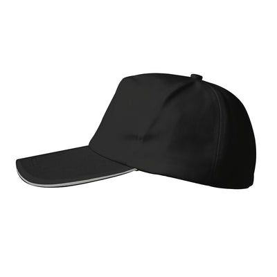 Christian Lion, Retro Black Trucker Hat, Unisex - Maximus Echo