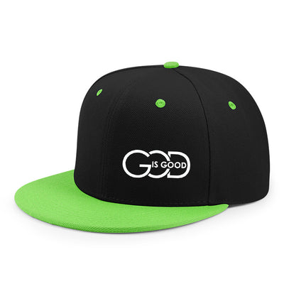 Lightweight Adjustable Unisex| Urban Streetwear Hat with "GOD IS GOOD" Design, 5 Colors (Black/Grey/Green/Navy/Red), Breathable Material - Maximus Echo