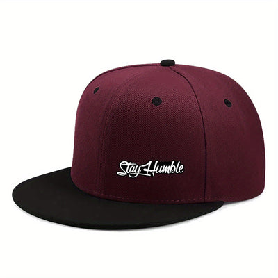 Hat washed Flat Bill Baseball Cap adjustable, unisex Maximus Echo