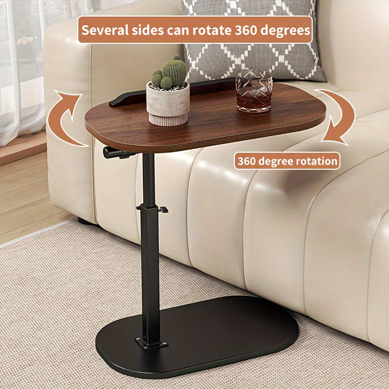 Laptop table, a mobile and adjustable side table/folding table, suitable for home office desks coffee tables and bedside sofas, used in office reception - Maximus Echo