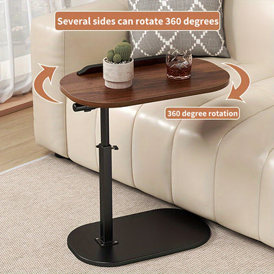 Laptop table, a mobile and adjustable side table/folding table, suitable for home office desks coffee tables and bedside sofas, used in office reception - Maximus Echo