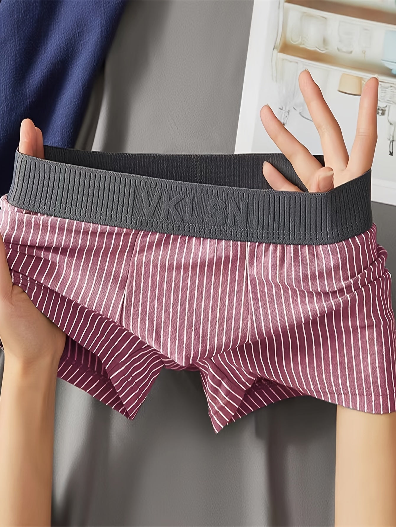 3pcs Men's Seamless Breathable Stretchy Boxer , Men's Underwear, Multicolor Set - Maximus Echo