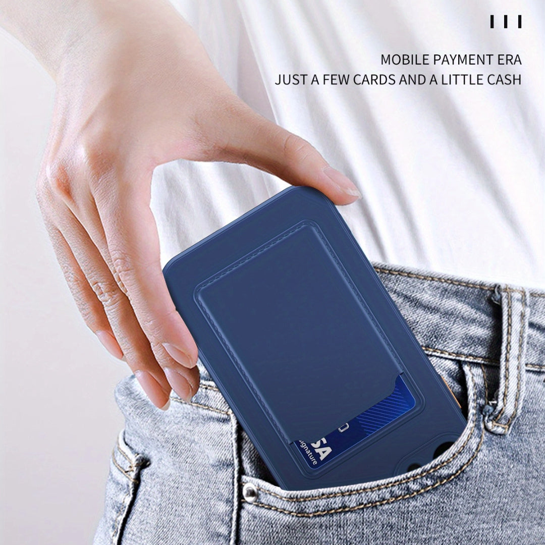 A Protective Cover for Apple for iphone 17, Air 16, And Pro Max Plus Models 15, 14, 13, 12, And 11, Featuring a Card Slot And a Back Panel. Maximus Echo