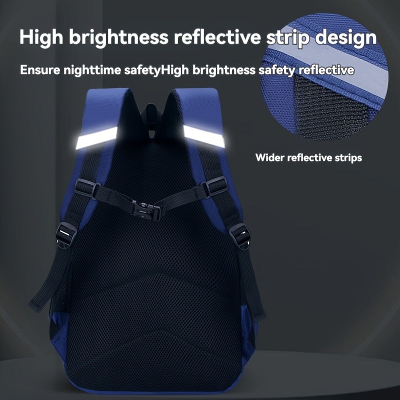 Elementary school students schoolbag boys 1-3-6 grades 6-12 years old lightweight Maximus Echo