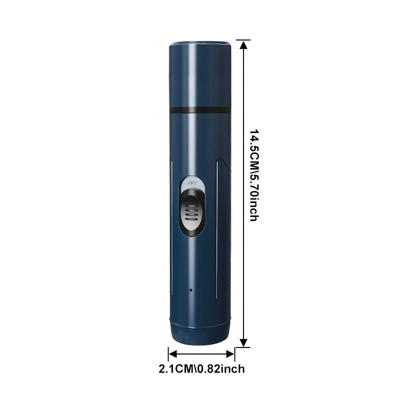 USB Rechargeable Pet Nail Grinder for Dogs & Cats - Gentle Paw Trimming Tool, Safe Electric Claw Grooming Kit, Ideal for Beginners - Maximus Echo