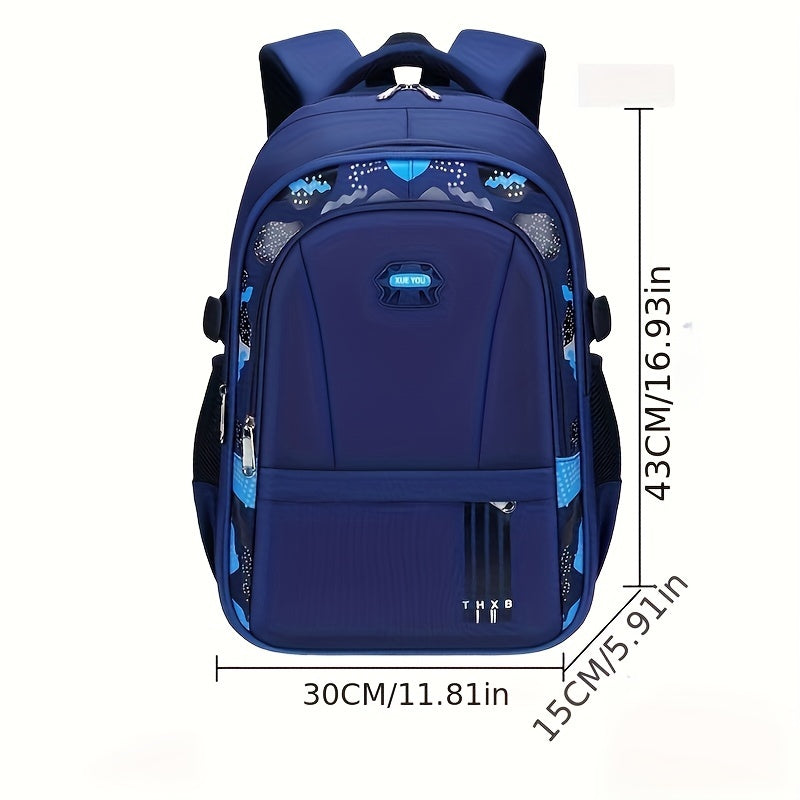 Elementary school students schoolbag boys 1-3-6 grades 6-12 years old lightweight Maximus Echo