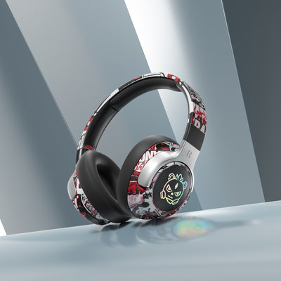 Wireless Gaming Headphones with Wireless 5. 3, 360° Stereo Sound, Lightweight Foldable Design, Noise Cancelling Mic, Type-C Charging & USB-C Cable, Call & Music Clear Voice - Maximus Echo