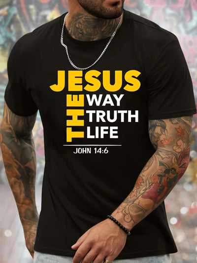 Short Sleeve T-shirt S-3XL Comfortable and Breathable with Letter Print Pattern for Sports - Maximus Echo