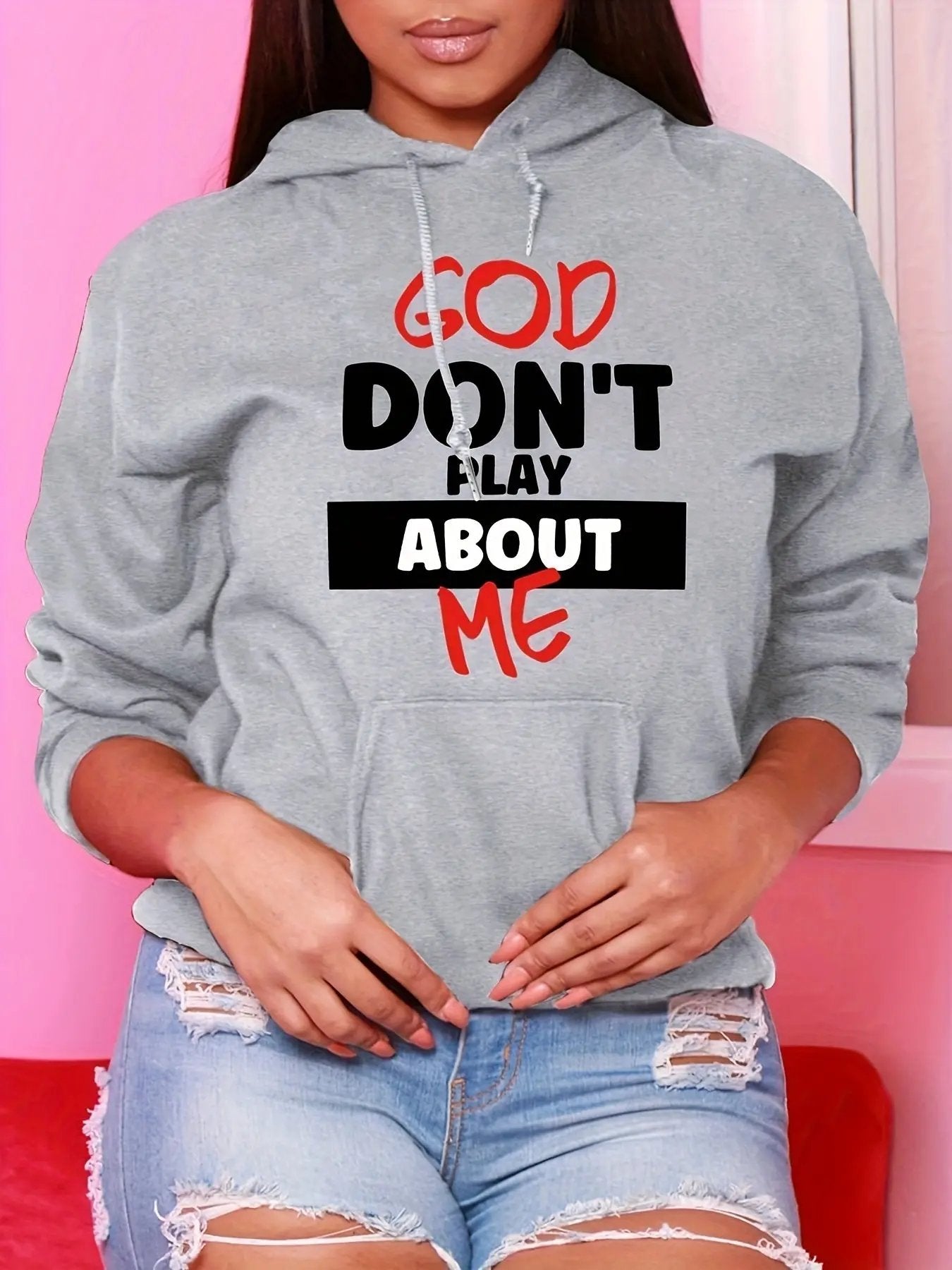 Casual Long Sleeve Drawstring Hoodies Kangaroo Pocket Sweatshirt Maximus Echo