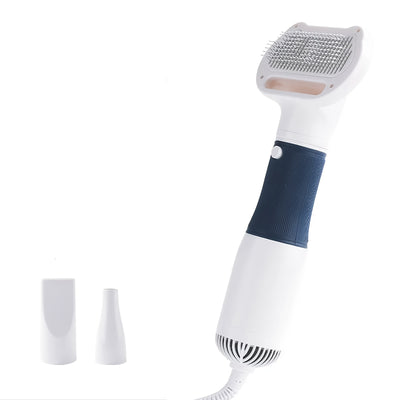 Blow Drying And Combing 2in 1 Multifunctional, Pet Grooming Hair Dryer Slide Brush Home Furry Dryer, Portable Dryer 3 Heat Settings Adjustable Temperature Speed Multiple Colors. - Maximus Echo