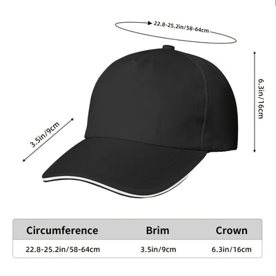 Christian Lion, Retro Black Trucker Hat, Unisex - Maximus Echo