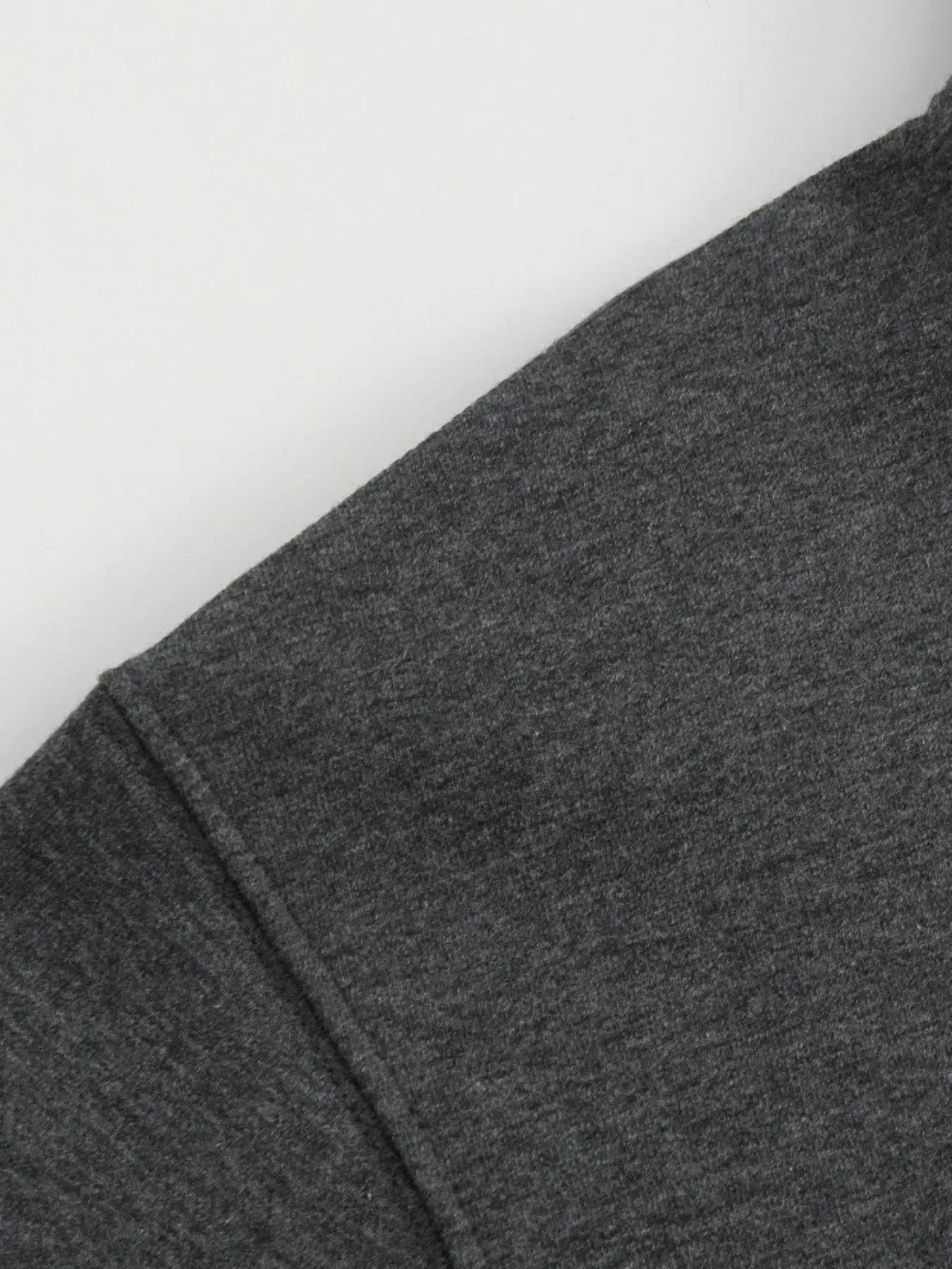 Women's Oversized Dark Gray Hooded Sweatshirt with Kangaroo Pocket Maximus Echo