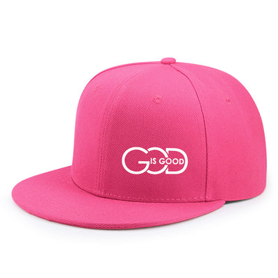 Lightweight Adjustable Unisex| Urban Streetwear Hat with "GOD IS GOOD" Design, 5 Colors (Black/Grey/Green/Navy/Red), Breathable Material - Maximus Echo