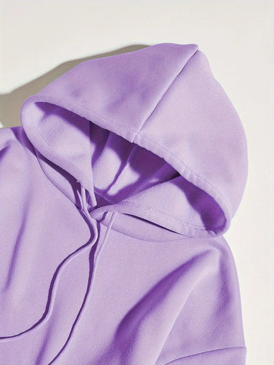 Casual Long Sleeve Drawstring Hoodies Kangaroo Pocket Sweatshirt Maximus Echo