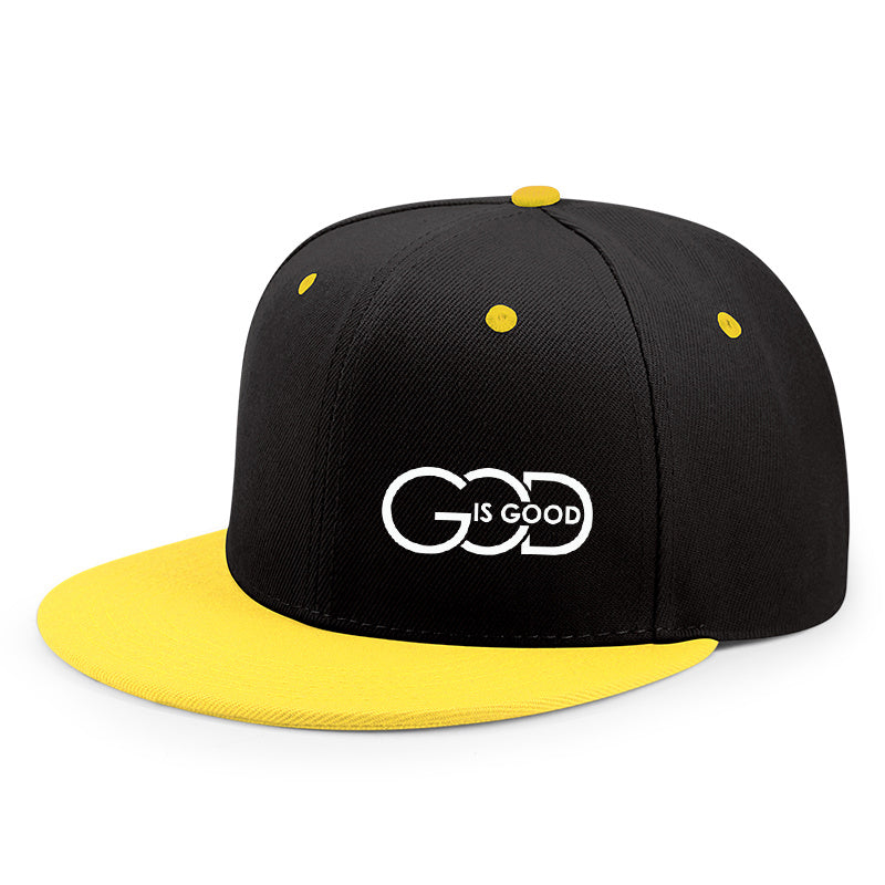 Lightweight Adjustable Unisex| Urban Streetwear Hat with "GOD IS GOOD" Design, 5 Colors (Black/Grey/Green/Navy/Red), Breathable Material - Maximus Echo