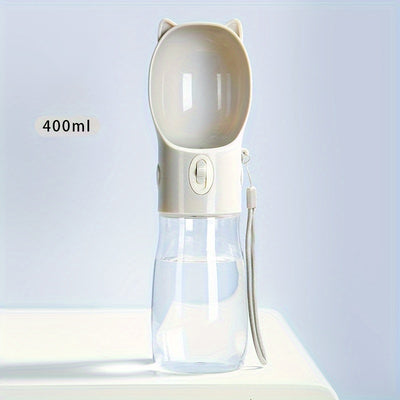 Portable Dog Water Bottle - Leakproof Pet Drinking Bottle with Bowl for Travel and Outdoor Activities - Maximus Echo
