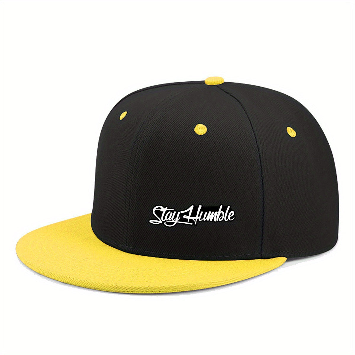 Hat washed Flat Bill Baseball Cap adjustable, unisex Maximus Echo