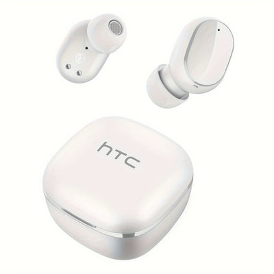 HTC True Wireless BT Earbuds 2, in-Ear Headphones Noise Cancellation, Built-in Mic/32H Playtime for Calling - Maximus Echo