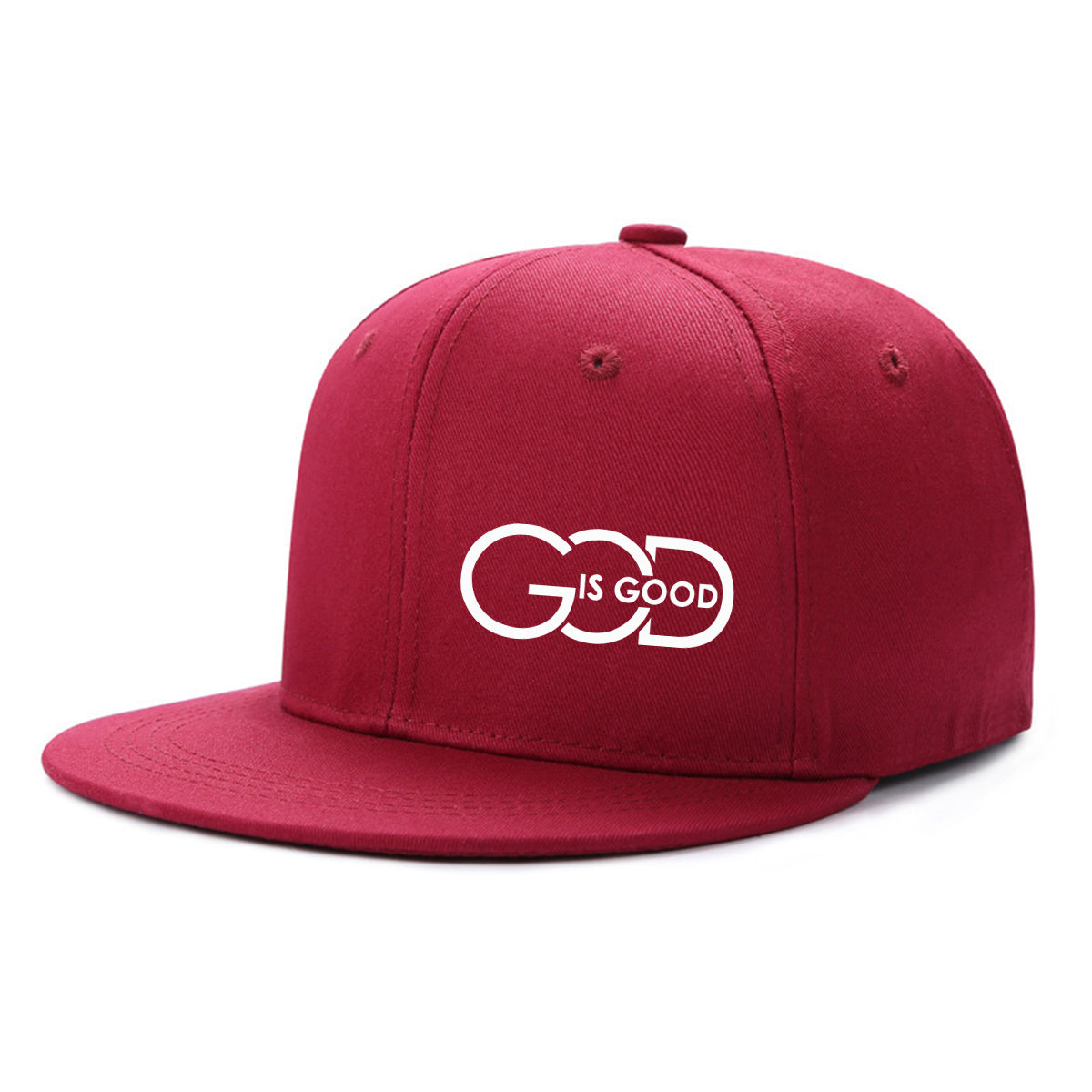Lightweight Adjustable Unisex| Urban Streetwear Hat with "GOD IS GOOD" Design, 5 Colors (Black/Grey/Green/Navy/Red), Breathable Material - Maximus Echo