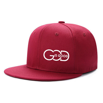Lightweight Adjustable Unisex| Urban Streetwear Hat with "GOD IS GOOD" Design, 5 Colors (Black/Grey/Green/Navy/Red), Breathable Material - Maximus Echo