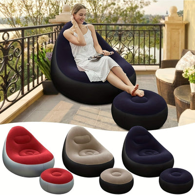 New Generation Of Inflatable sofa with Pedal Comfortable Combination Maximus Echo