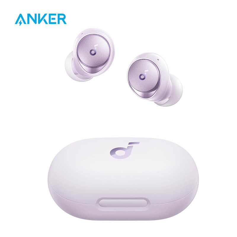 Soundcore by Anker Space A40 Auto-Adjustable Active Noise Cancelling Wireless Earbuds, Reduce Noise by Up to 98, 50H Playtime, Hi-Res Sound, App Customization, Wireless Charge, Comfortable In Ear Design - Maximus Echo
