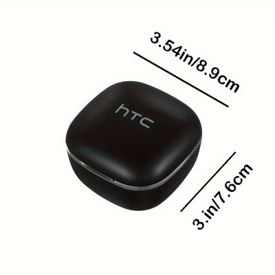 HTC True Wireless BT Earbuds 2, in-Ear Headphones Noise Cancellation, Built-in Mic/32H Playtime for Calling - Maximus Echo