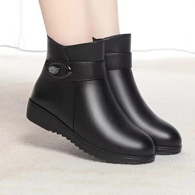 2025 Autumn Winter Women'S Chunky Platform Ankle Boots