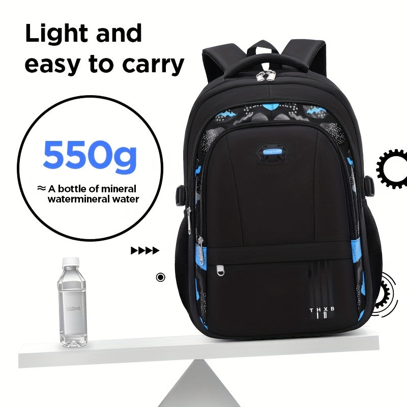 Elementary school students schoolbag boys 1-3-6 grades 6-12 years old lightweight Maximus Echo
