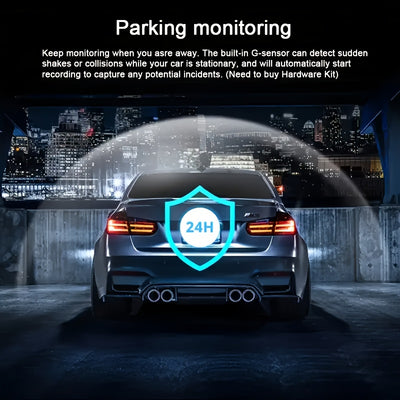 2K Dual Camera, Dash Cam For Cars, Front And Inside, Car Camera With IR Night Vision, Loop Recording, Wide Angle Car DVR Camera With 3.16 Inch IPS Screen, Car Dashboard Video Cam, With 32GB SD Card Optional. - Maximus Echo
