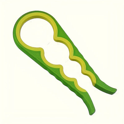 1pc - New Arrival - New 6-in-1 Multi-functional Easy Twist Bottle Opener - Comes With Four Sizes Of Can Openers, Non-slip Multi-functional Bottle And Jar Opener/ Suitable For Most Beginners, Elderly People, Those With Limited Maximus Echo