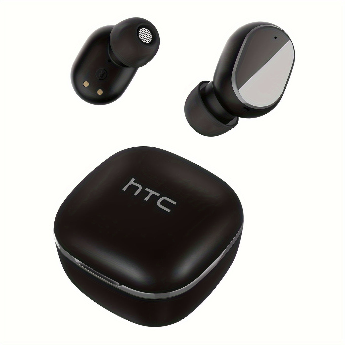 HTC True Wireless BT Earbuds 2, in-Ear Headphones Noise Cancellation, Built-in Mic/32H Playtime for Calling - Maximus Echo