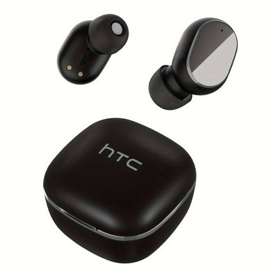 HTC True Wireless BT Earbuds 2, in-Ear Headphones Noise Cancellation, Built-in Mic/32H Playtime for Calling - Maximus Echo