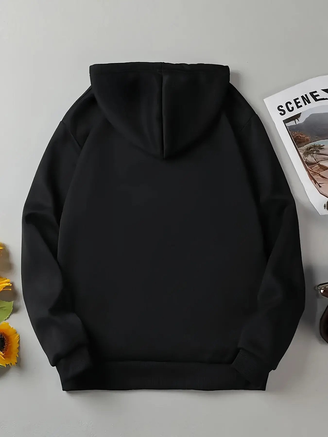 Women's Red Rose & Heart Print Hoodie with LOVE Lettering & Pink Bow Maximus Echo