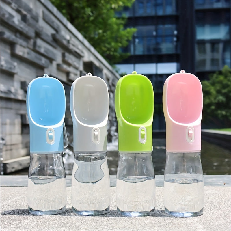 Portable Dog Water Bottle - Leakproof Pet Drinking Bottle with Bowl for Travel and Outdoor Activities - Maximus Echo