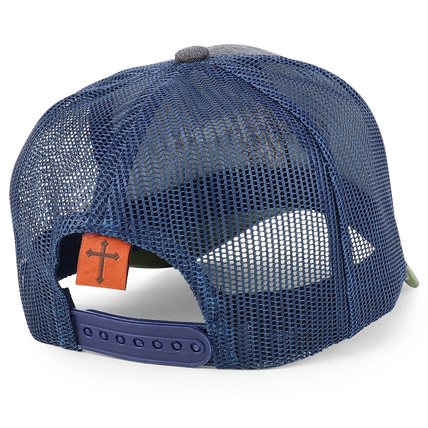 Jesus Saves Embroidered Curved Bill Trucker Cap - Maximus Echo