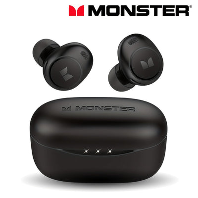 Monster Wireless Earbuds -  Secure Fit In-Ear Design, Ideal for Workouts - Maximus Echo