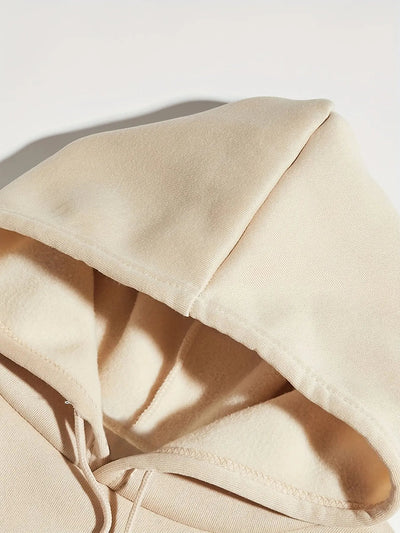 Women's Casual Beige Hoodie with Bold "I'M NOT for EVERYONE"