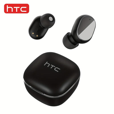 HTC True Wireless BT Earbuds 2, in-Ear Headphones Noise Cancellation, Built-in Mic/32H Playtime for Calling - Maximus Echo